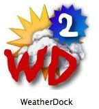 맥의 dock에서 날씨보기, WeatherDock