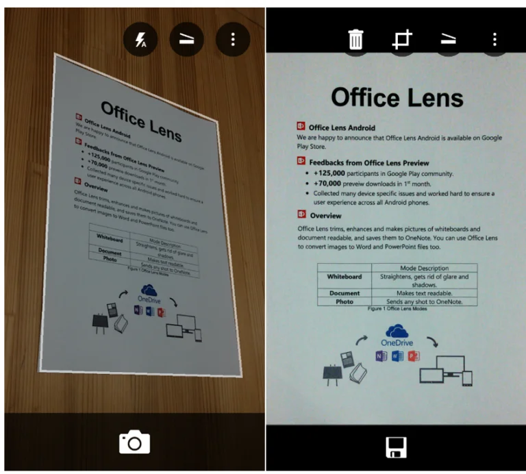 마이크로소프트 렌즈: PDF 스캐너